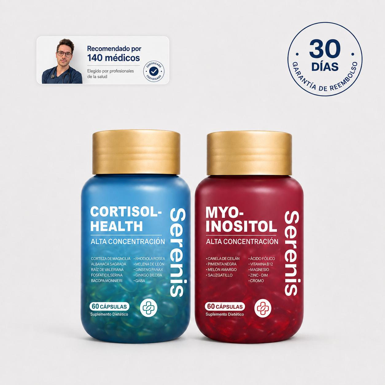 Serenis™ – Equilibrio Hormonal & Cortisol