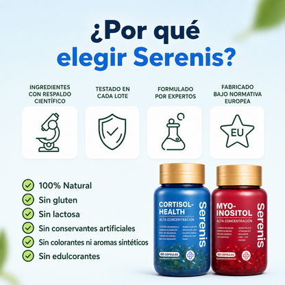Serenis™ – Equilibrio Hormonal & Cortisol