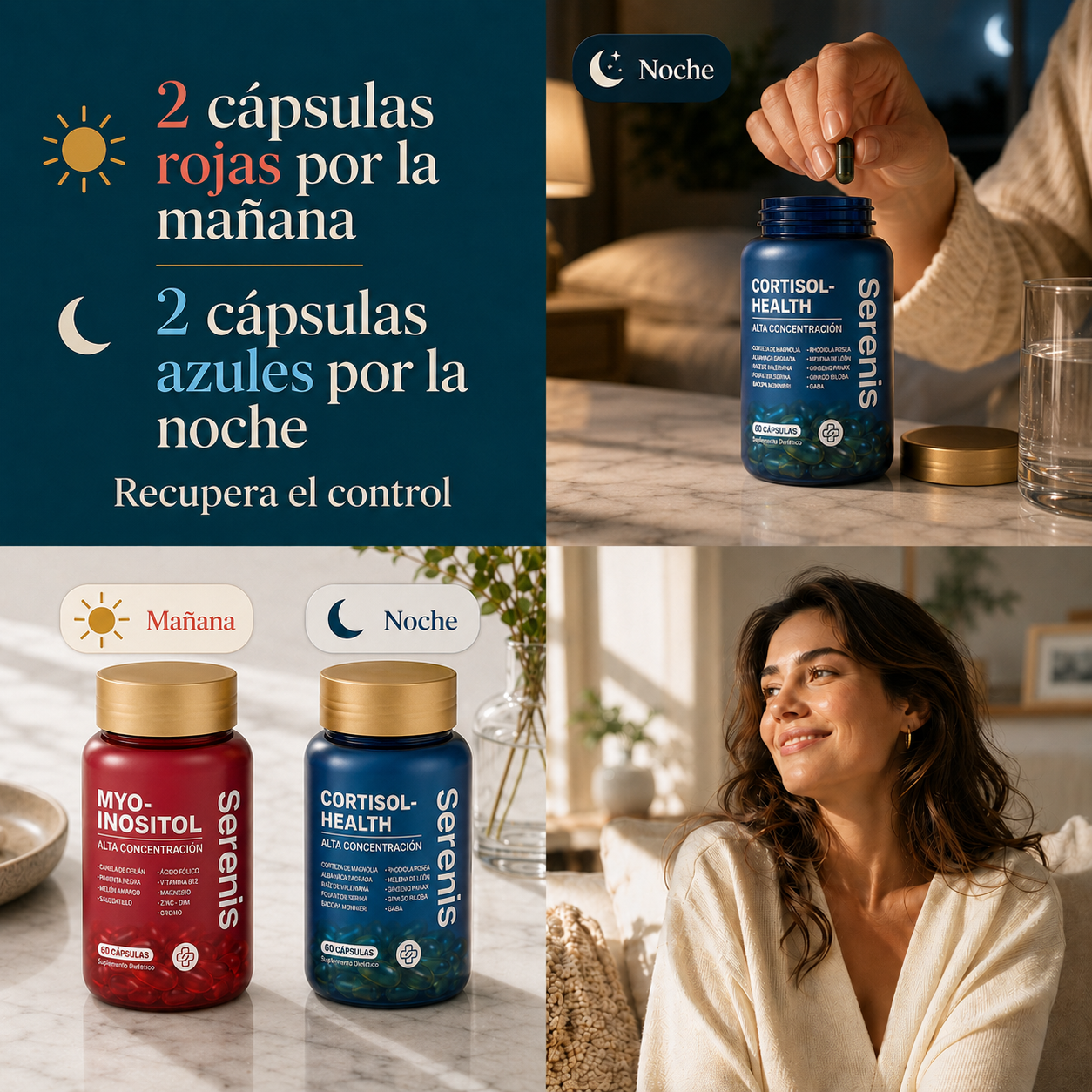 Serenis™ – Equilibrio Hormonal & Cortisol